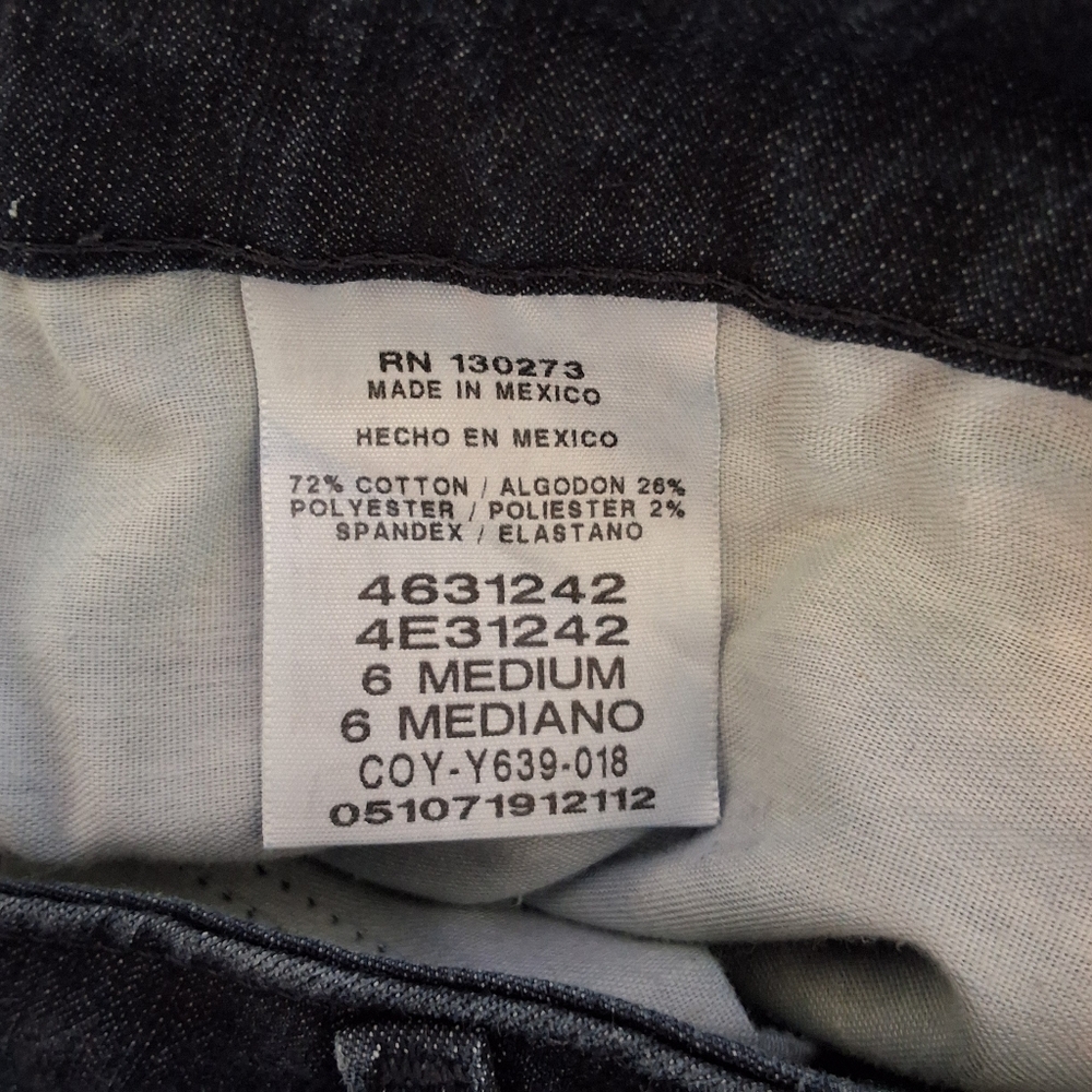 LEE STRIGHT LEG MID RISE JEANS - Picture 7 of 8